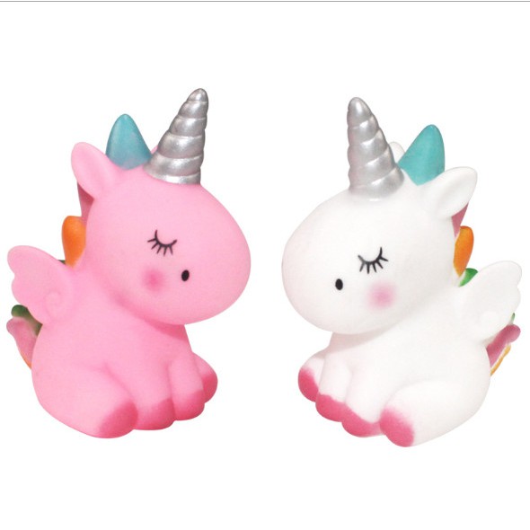 Ngựa Unicorn trắng/hồng