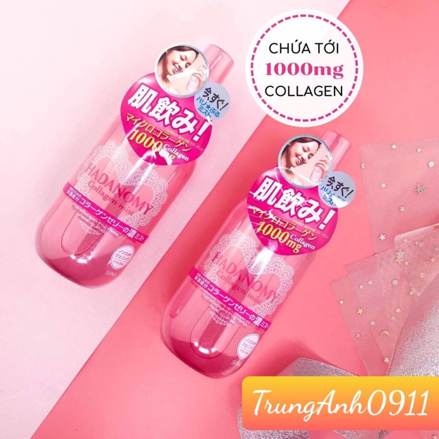 Xịt Khoáng Collagen Hadanomy Nhật Bản 250ml