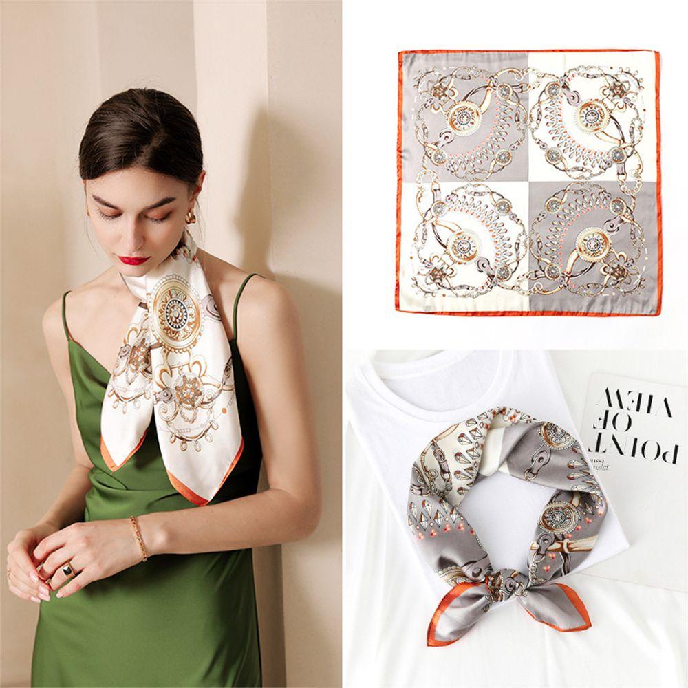 Khăn Choàng Lụa Mềm Mại Thời Trang Dành Cho Nữ