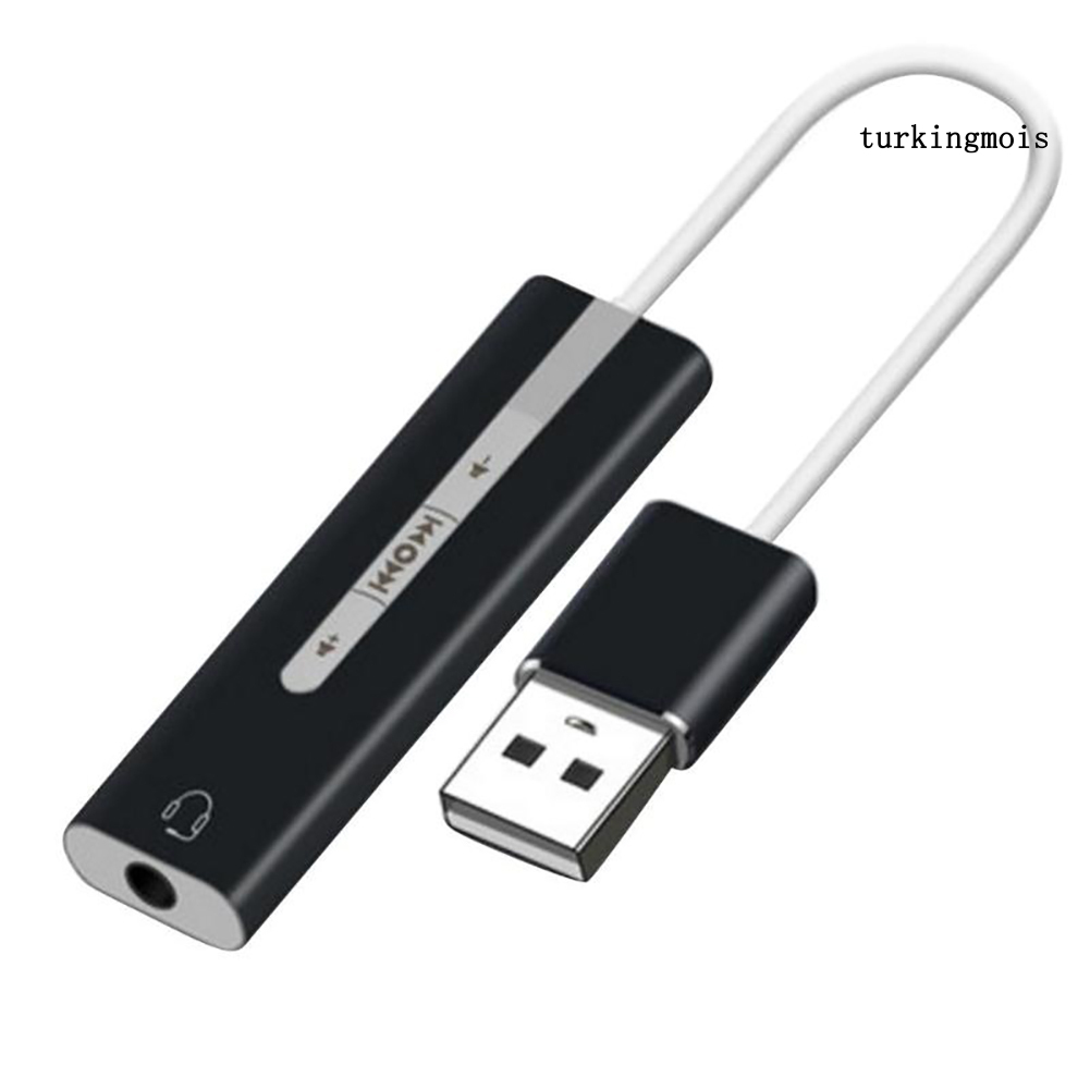 Dây Cáp Chuyển Đổi Âm Thanh 2 Trong 1 Cổng Usb Sang 3.5mm 7.1 Tiện Dụng | BigBuy360 - bigbuy360.vn
