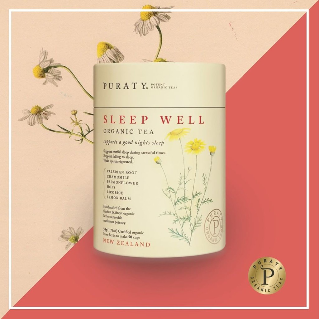 Trà hữu cơ Puraty Sleep Well Tea Organic