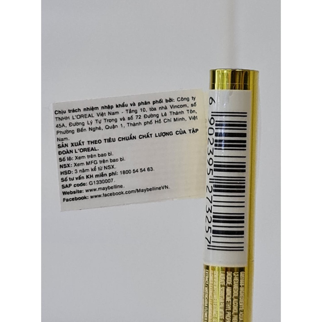 Bút Kẻ Mắt Nước Sắc Mảnh 0.01mm Maybelline Hyper Sharp Liner Màu Đen