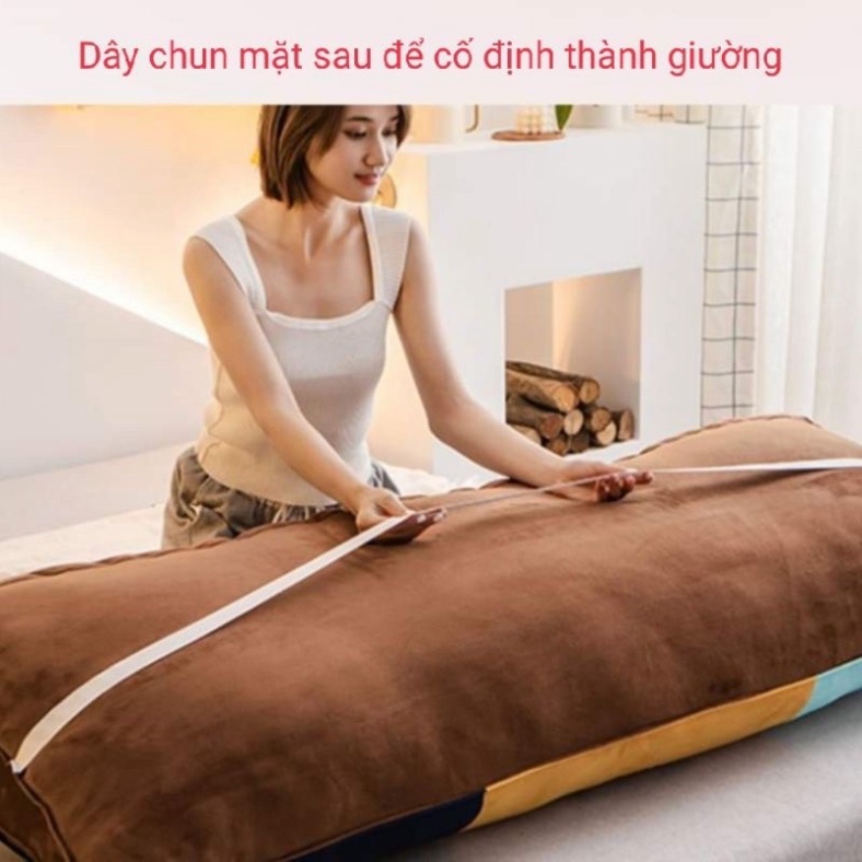 Gối tựa đầu giường Bo Decor họa tiết ngộ nghĩnh size 1m5 và 1m8