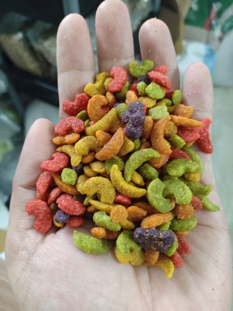 100g Hạt trái cây dinh dưỡng chim vẹt .