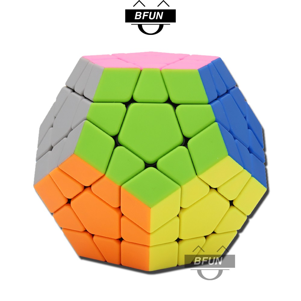 Rubik MEGAMINX 3x3 Không Viền Loại Xịn - Rubik 12 Mặt Xoay Mượt Giá Rẻ - Đồ Chơi Trẻ Em BFUN