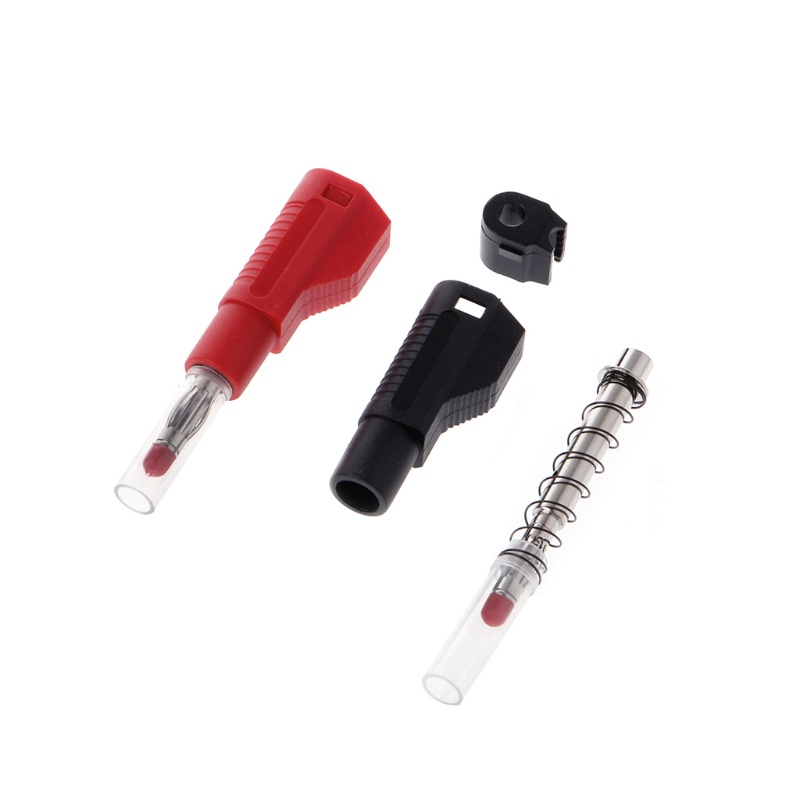 Set 10 đầu cắm banana gắn chồng lên được thu gọn được 4mm tiện lợi