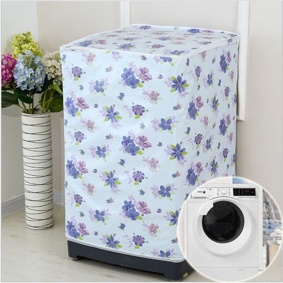 Áo Trùm Máy Giặt Cửa Trên Size 9KG - 10KG Vải Dù Siêu Dày, Chống Thấm Nước, Không Phai Màu