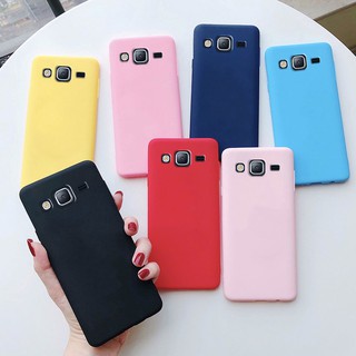 Ốp điện thoại trơn mềm dẻo màu kẹo cho Samsung Galaxy J5 2015 SM-J500H SM-J500G