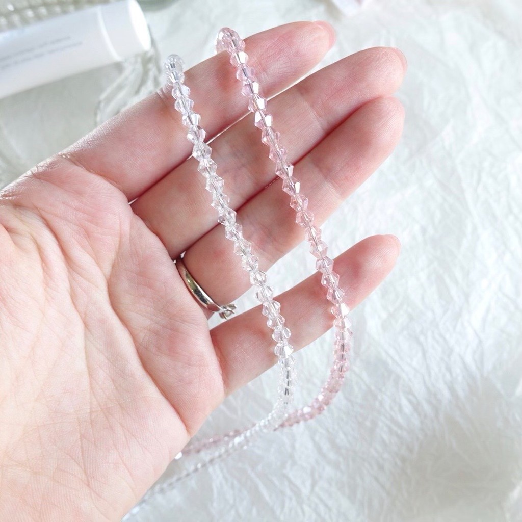 Dây khẩu trang hạt trong suốt Hàn Quốc P8