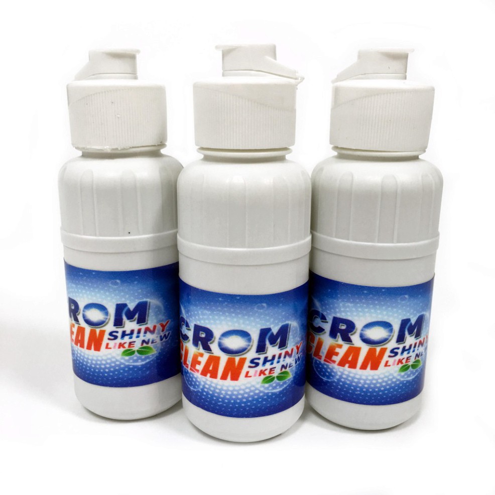 New New Dung Dịch Tẩy Ố Crom , Lazang Chuyên Dụng cho xe Ô tô - CROM CLEAN Lọ 100ml