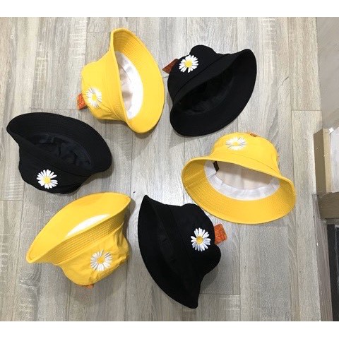MŨ BUCKET HOA CÚC HÀN QUỐC