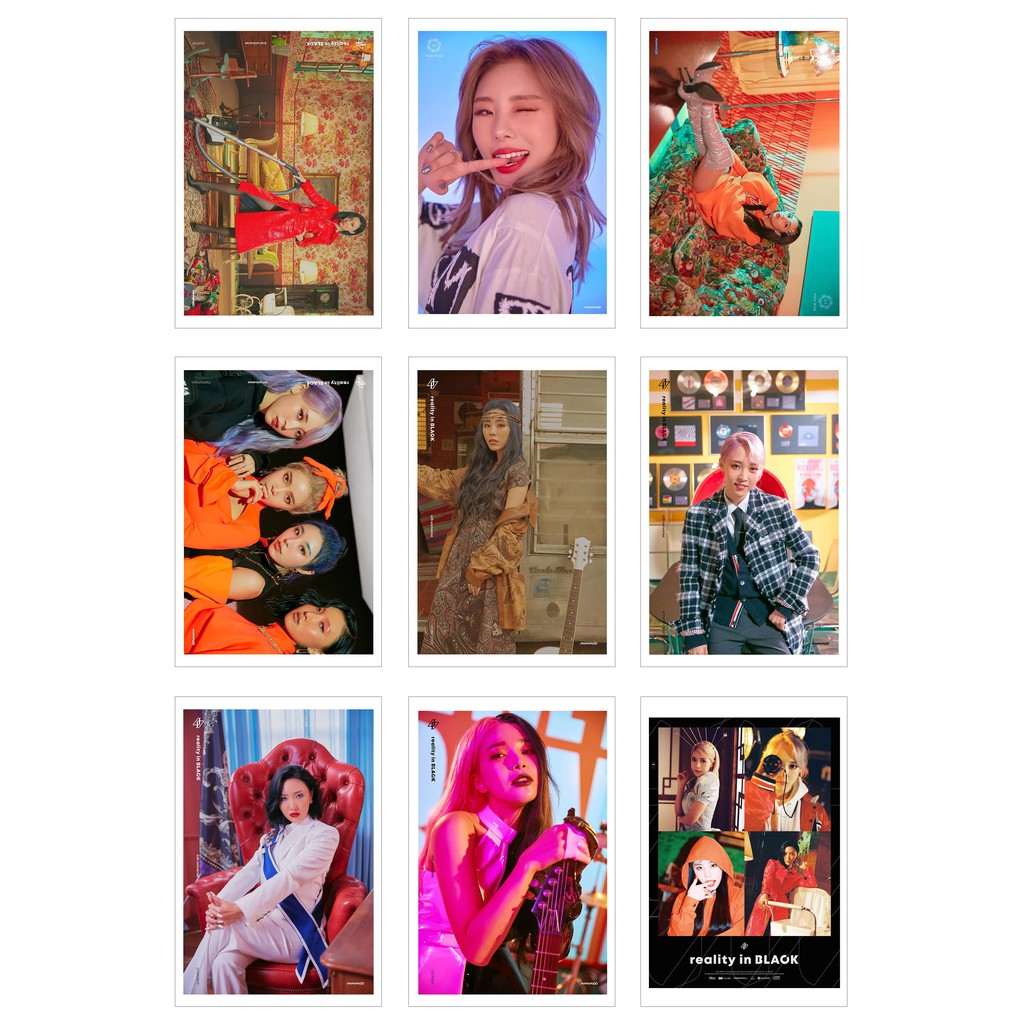 Lomo Card Ảnh MAMAMOO - CONCEPT PHOTO ( 36 ảnh)