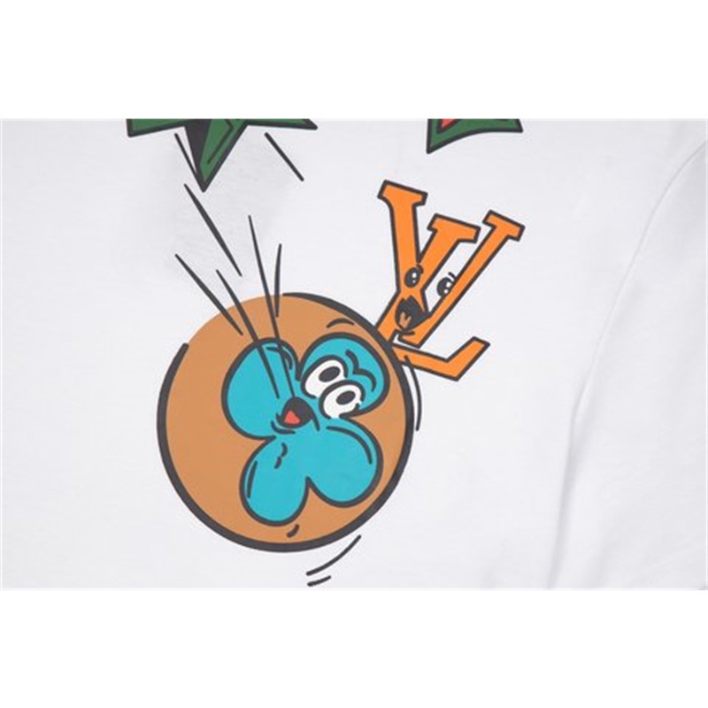 Áo Thun Cotton Tay Ngắn In Họa Tiết Graffiti Cổ Điển Thời Trang Cho Nam Và Nữ