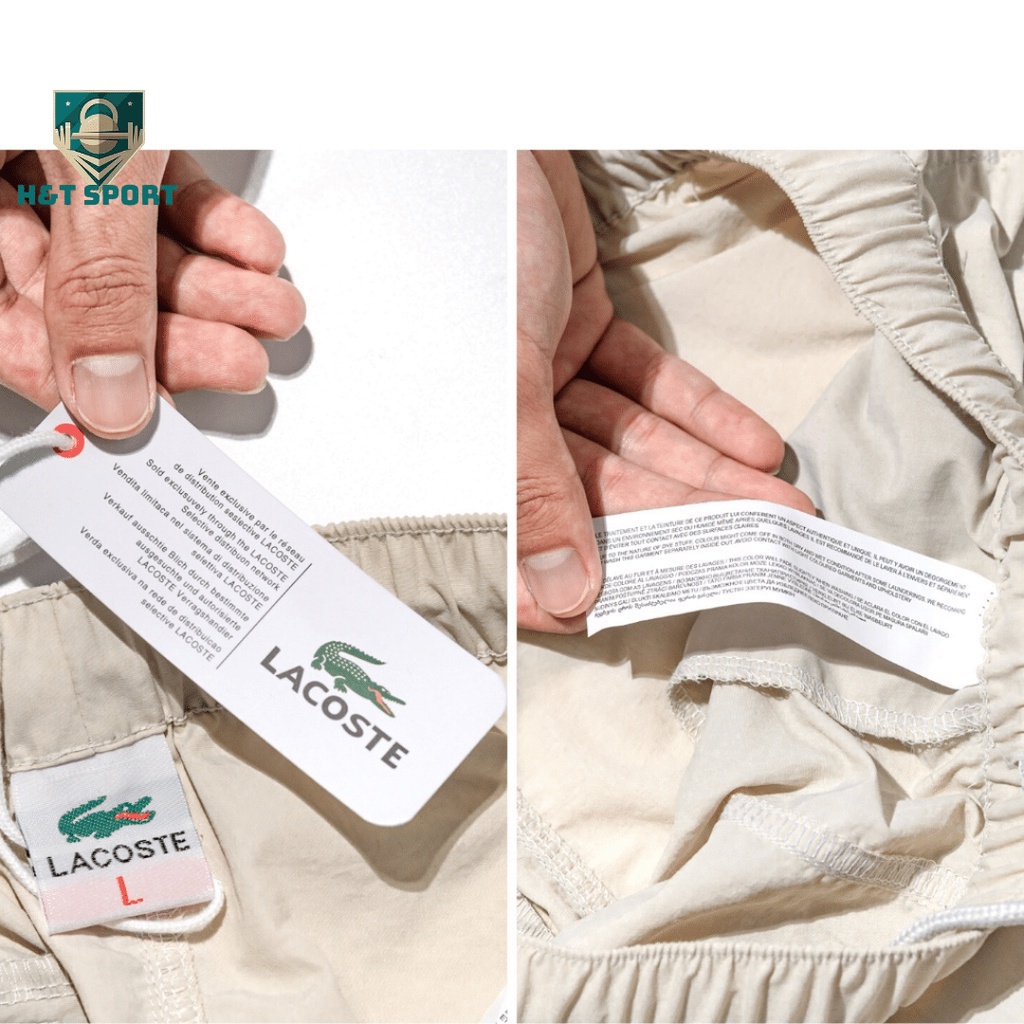 Quần Short Nam, Quần short Lacoste Co Dãn, Đồ Thể Thao Cao Cấp Htsport
