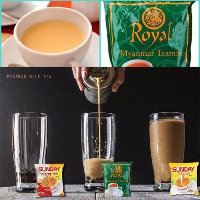 Combo 10 gói trà sữa ROYAL MIANMAR