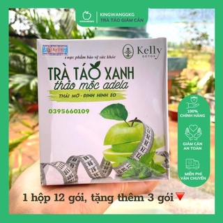COMBO 3 hộp trà táo xanh giảm 15kg mỡ ( tặng thêm 9 gói lẻ