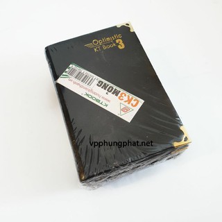 Lốc 5 Cuốn Sổ Bìa Đen KT3 (14 x 9.5 cm)