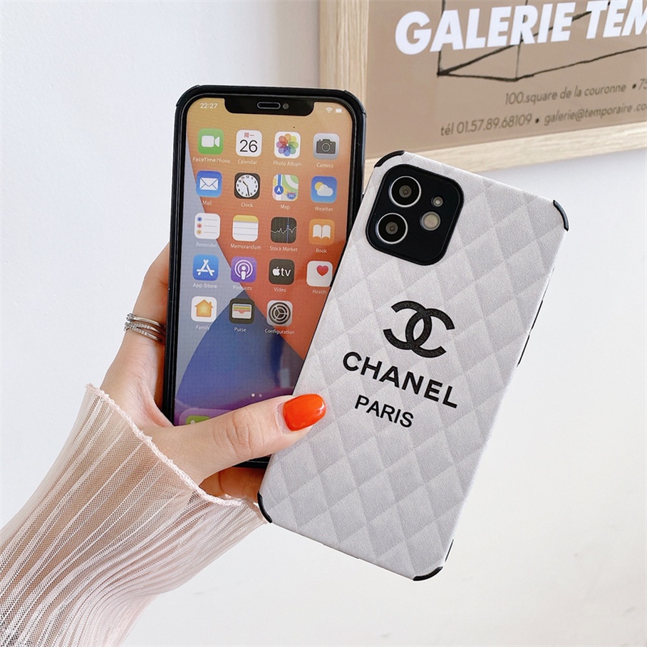Ốp điện thoại bảo vệ chống rơi in logo thời trang thích hợp cho iPhone 13 12 11 Pro Max Se2020 Xr X Xs Max 7 8 Plus