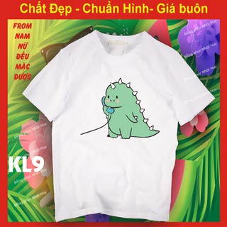 Áo thun khủng long chibi 9 chất đẹp, bao đổi trả