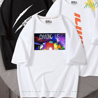 ÁO THUN UNISEX AMONG US BANNER ÁO PHÔNG AOMILUX NAM NỮ GIA ĐÌNH CẶP ĐÔI CÓ SIZE TRẺ EM