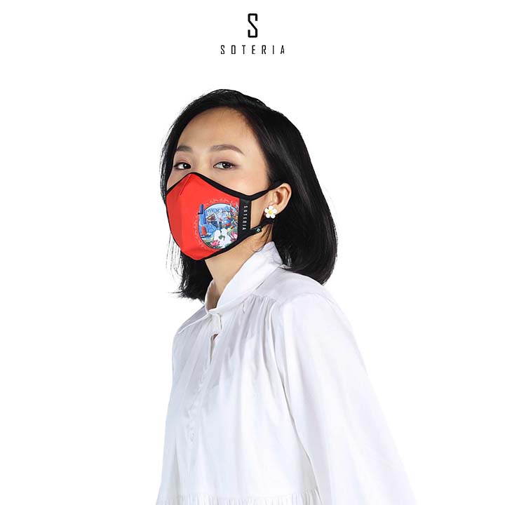 Khẩu trang tiêu chuẩn Quốc Tế SOTERIA VietnamBeauty ST050 - Bộ lọc N95 BFE PFE 99 lọc đến 99% bụi mịn 0.1 micro