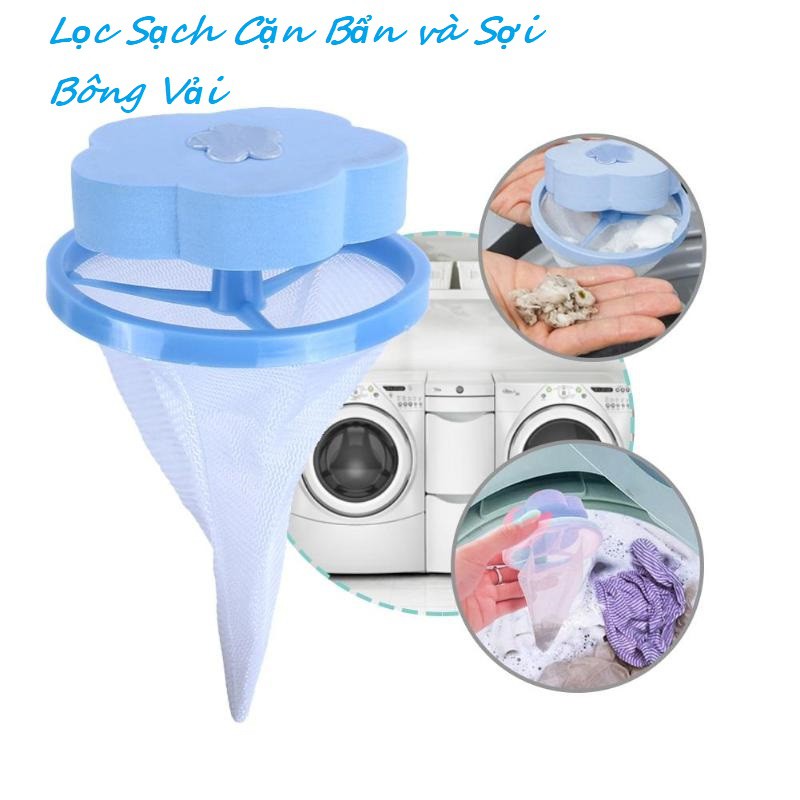 Phao Lọc Rác Máy Giặt Và Cặn Bẩn,Làm Sạch Quần Áo Khử Mùi Hôi Phòng Bệnh Ngoài Da