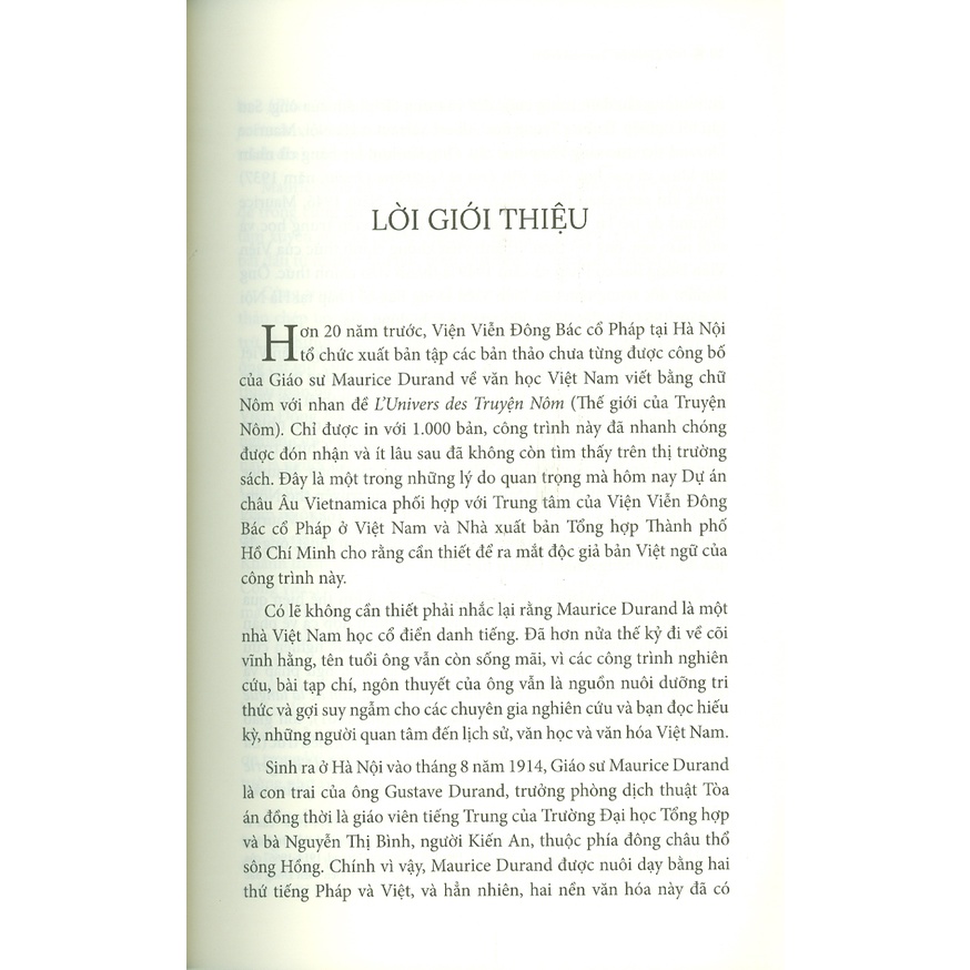 Sách - Thế Giới Của Truyện Nôm