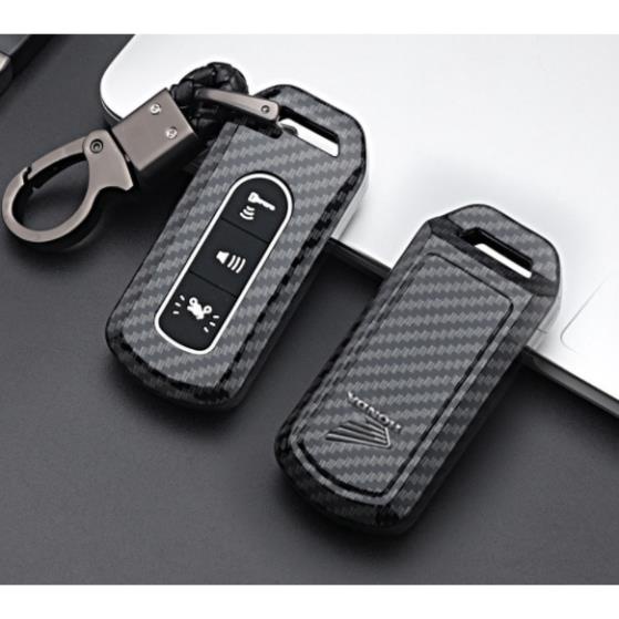 Bọc Chìa Khóa Smartkey SH và Sh mode  ( 3 nút ) Ốp Carbon