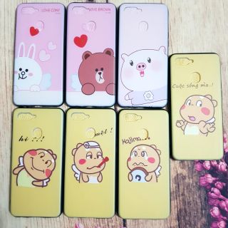 Ốp lưng Oppo Realme 2 Pro viền dẻo hình khủng long gấu heo thỏ dễ thương
