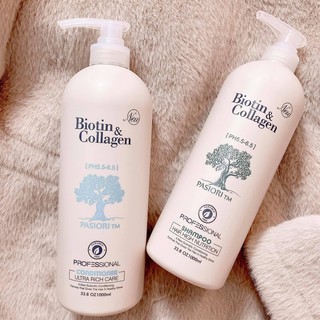 Cặp dầu gội xả Biotin & Collagen chính hãng