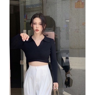 ÁO CROPTOP TAY DÀI