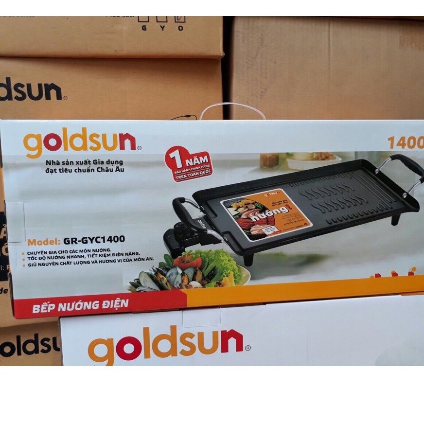 BẾP NƯỚNG ĐIỆN CAO CẤP Goldsun GR-GYC - 1400