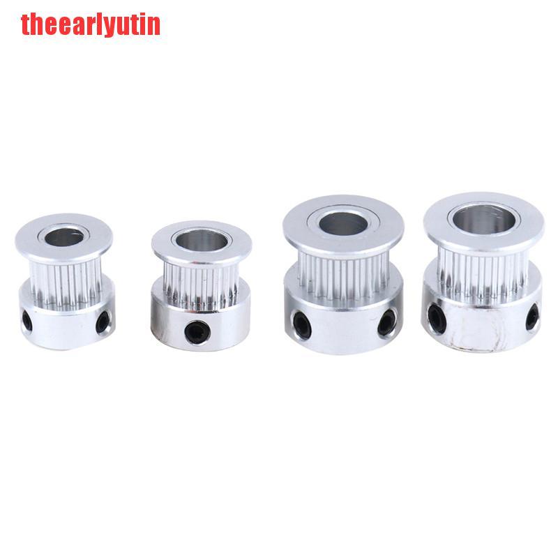 UTIN GT2 Pulley 16/20 Tooth Bore 5mm 6.35mm 8mm Teeth Timing Gear For 3D Printer Part