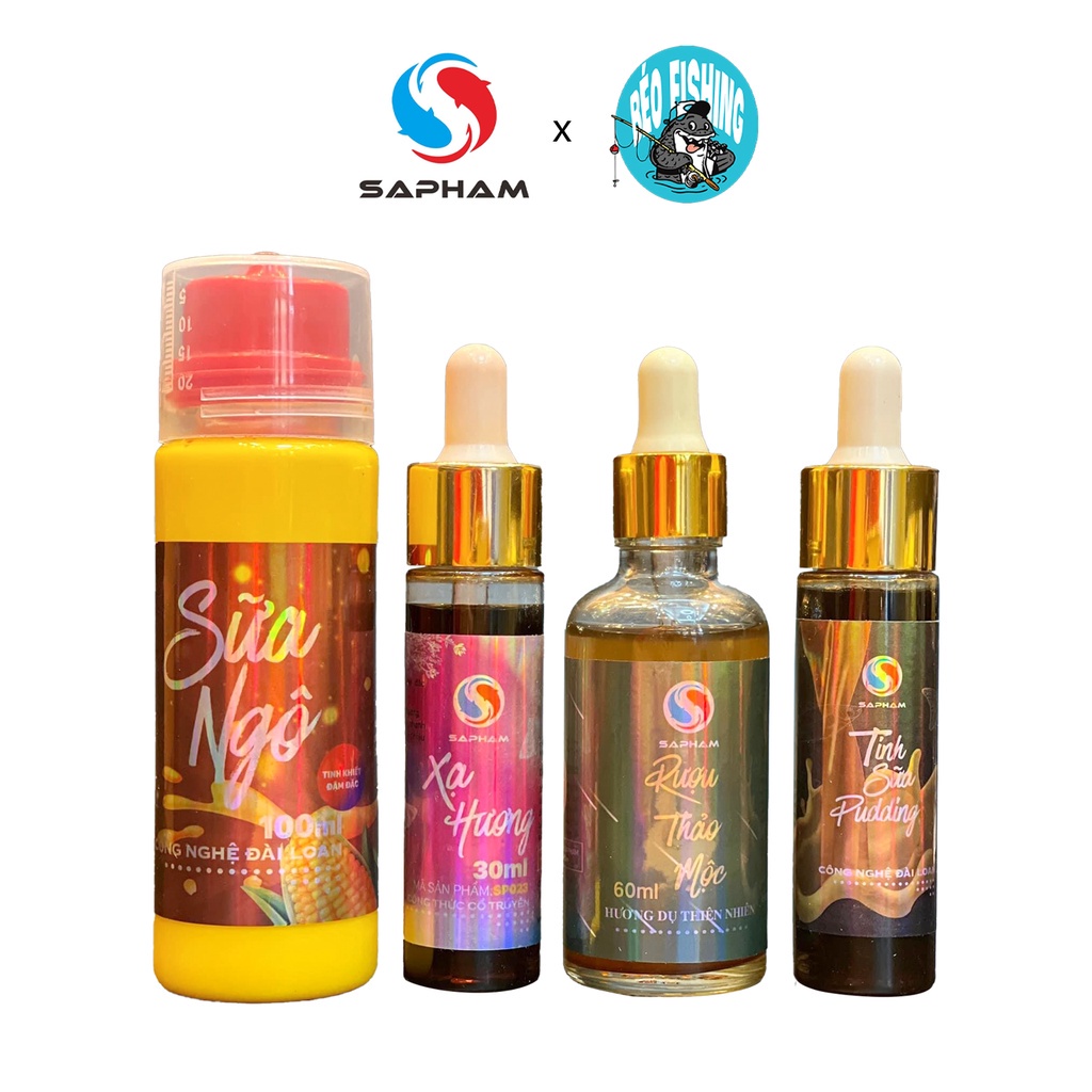 [Mồi Câu Cá] Hương liệu TINH SỮA PUDDING tinh mùi Sa Phạm 100ml