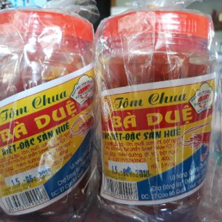 Tôm chua Huế Bà Duệ ( tem xanh biển)