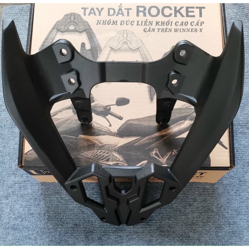 Cảng Sau Nhôm WINNER X V2 - V3 Carbon/Đen Mờ