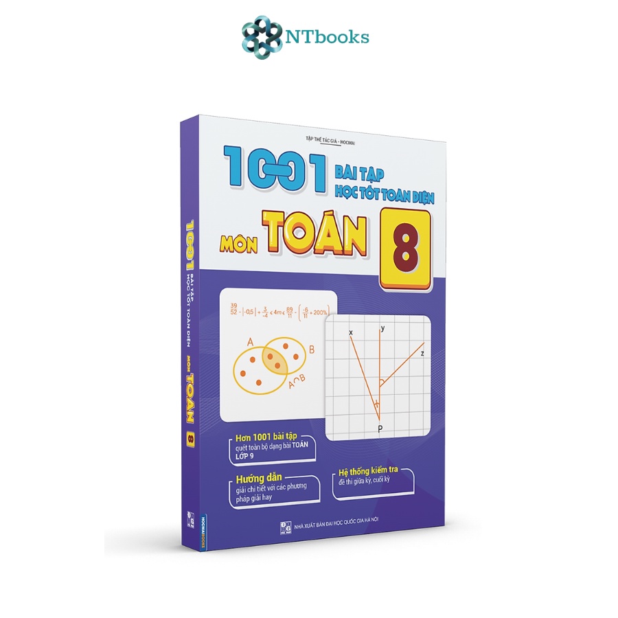Sách 1001 bài tập học tốt toàn diện môn Toán lớp 8