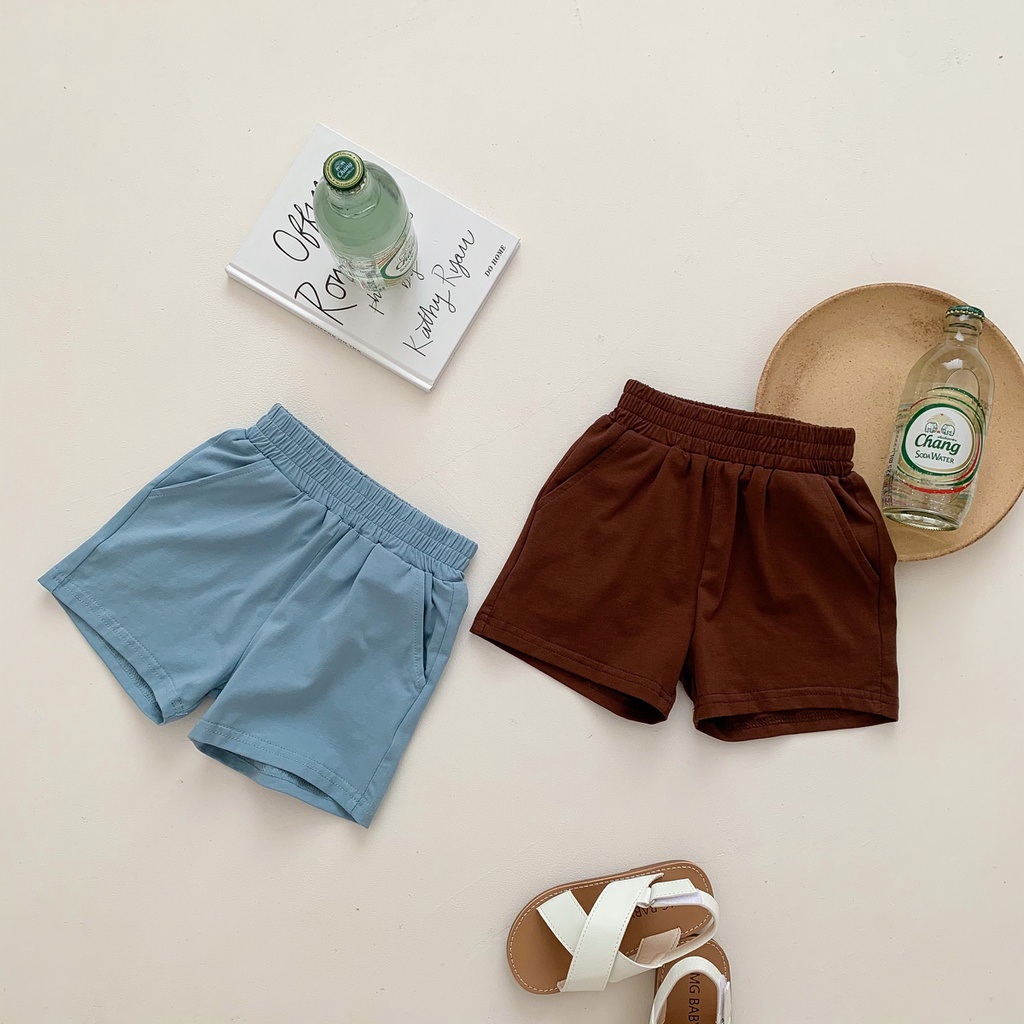 Set Áo Thun Tay Ngắn &amp; Quần Short Cho Bé