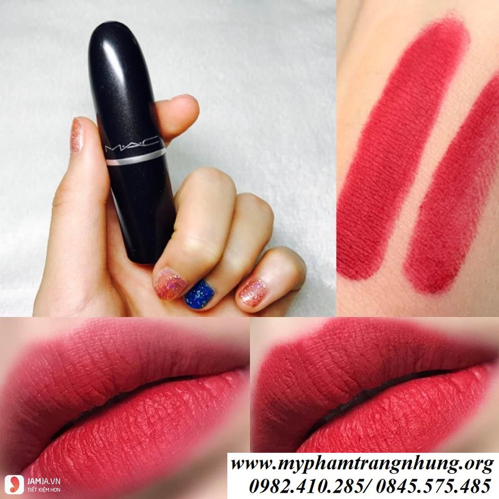 Son Mac Retro Matte Lipstick 707 Ruby Woo