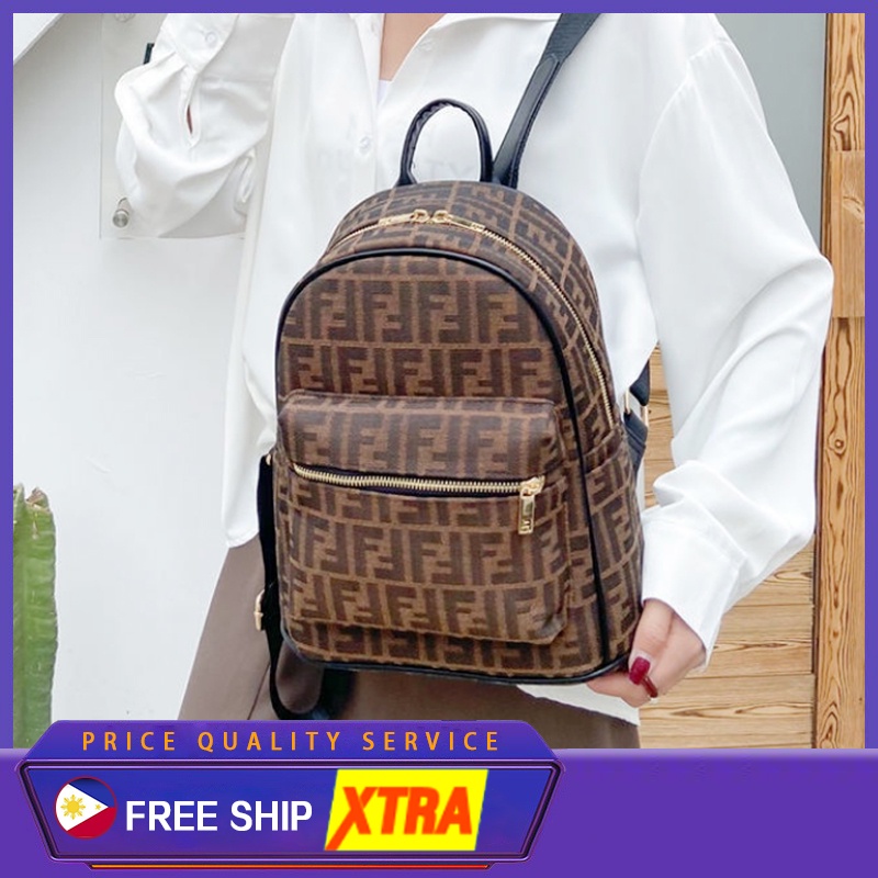 LV Mini Ba Lô Hàn Quốc Nữ Du Lịch Ba Lô Nhỏ Dung Tích Lớn Túi Chống Thấm Retro Dành Cho Sinh Viên