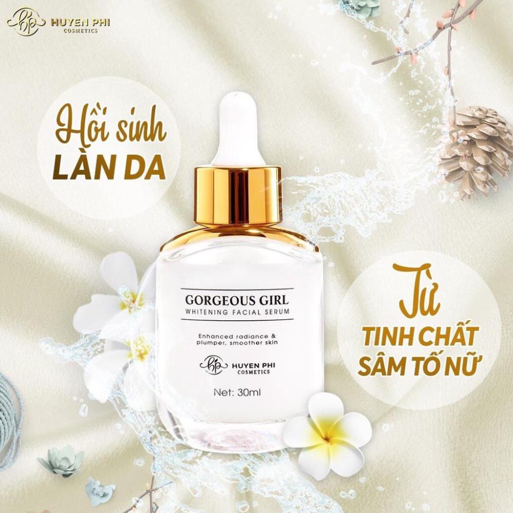 Serum sâm tố nữ Huyền Phi cấp ẩm trắng da tăng độ đàn hồi