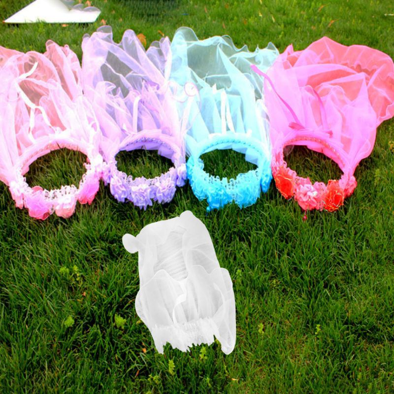 Vòng hoa công chúa cài tóc cô dâu