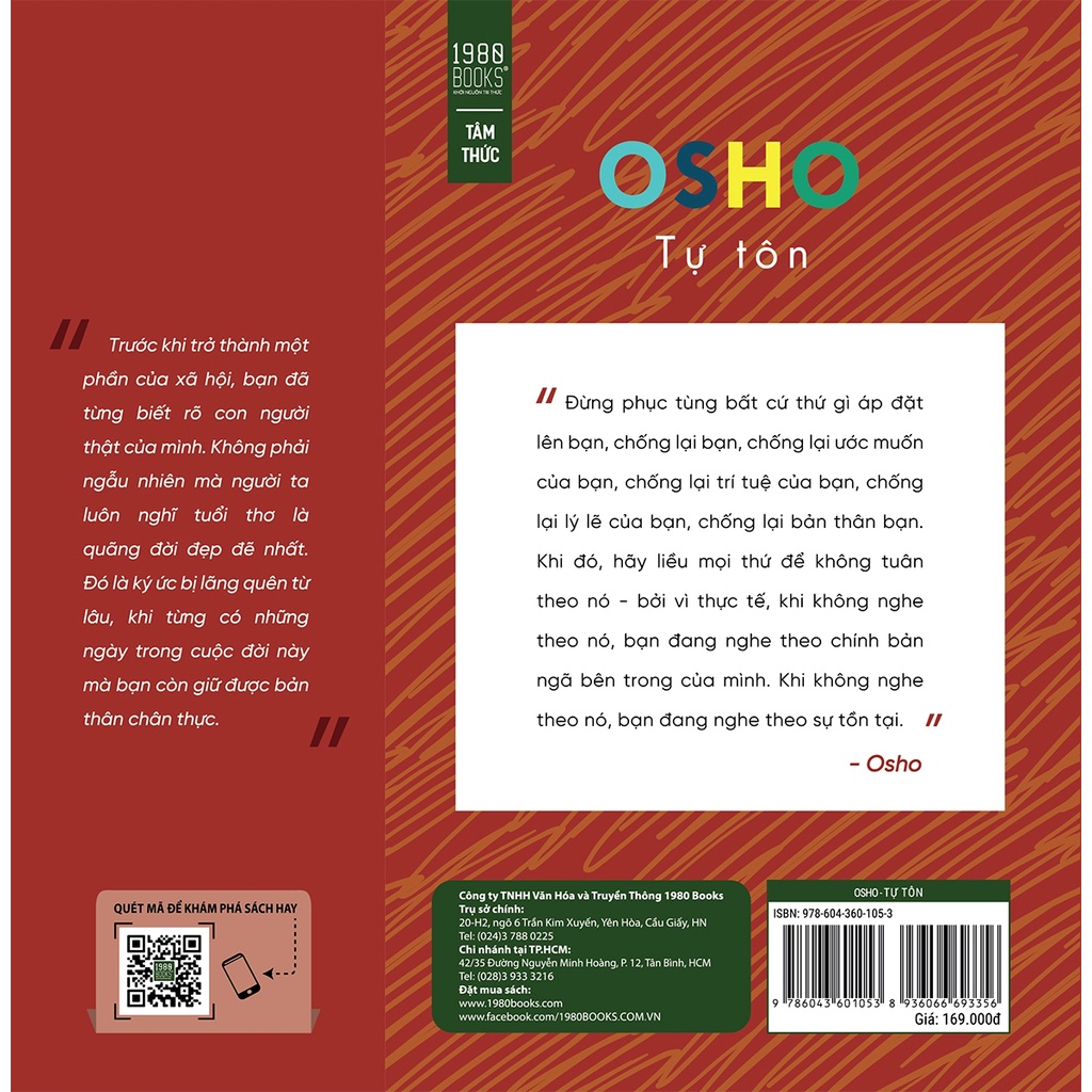 Sách - Tự Tôn - Tác Giả Osho