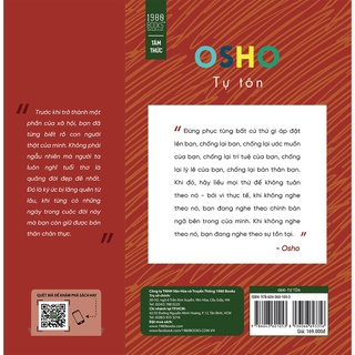 Sách - Tự Tôn - Tác Giả Osho