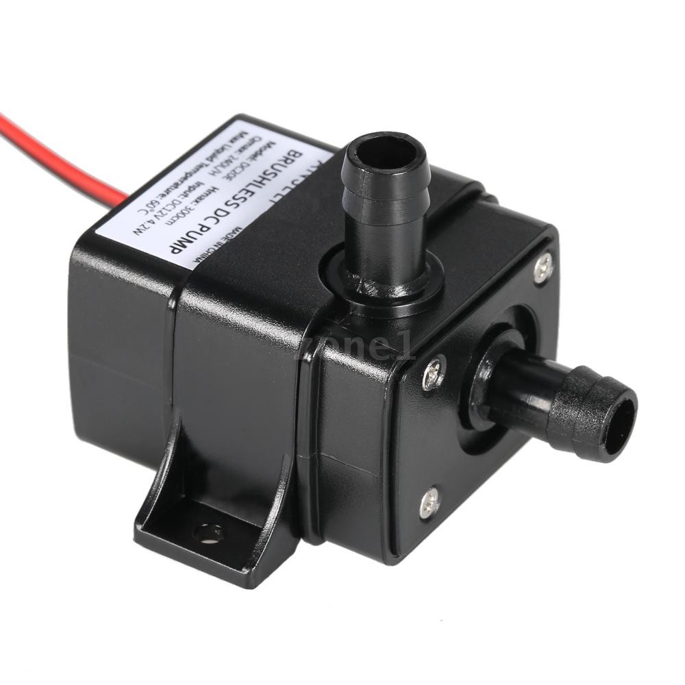 Máy bơm nước chìm không chổi than mini DC12V 4.2W cho bể cá/đài phun nước/chậu hoa