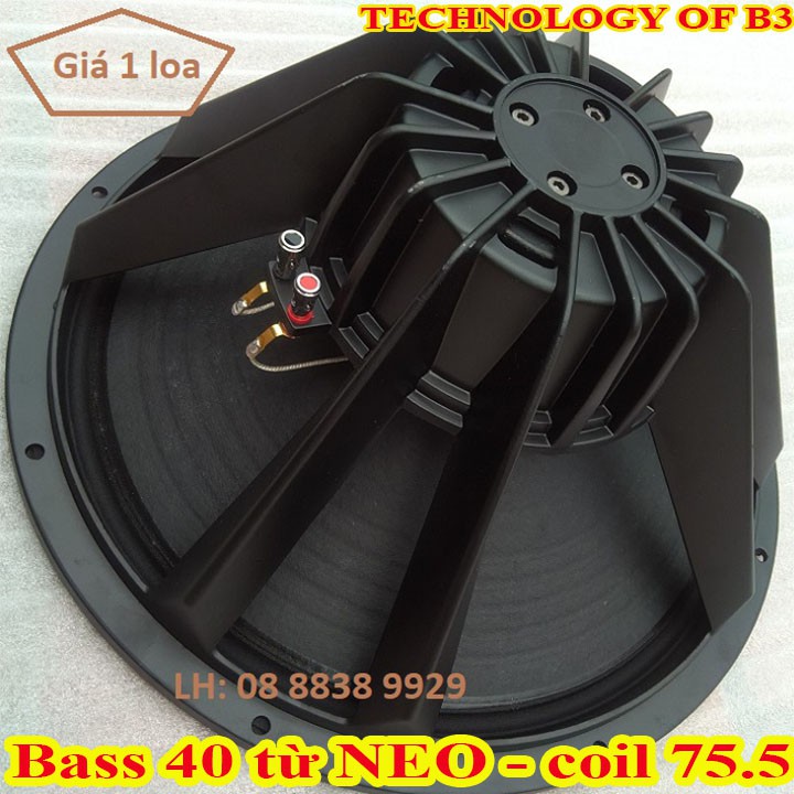 LOA BASS 40 B3 TỪ NEO 100MM COIL 76 - GIÁ 1 LOA