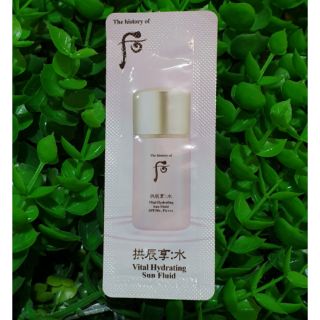 Set 10 gói kem chống nắng Whoo hồng