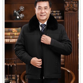 Áo khoác lót lông cho ông, cho bố