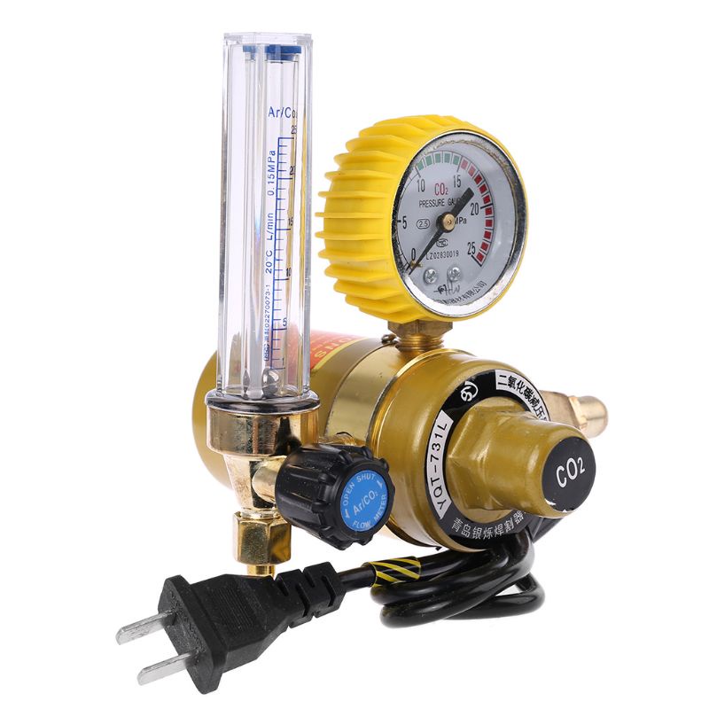 Thiết Bị Điều Chỉnh Áp Suất Khí Co2 Carbon Dioxide WER Co2 Phù Hợp Cho Thiết Bị Hàn