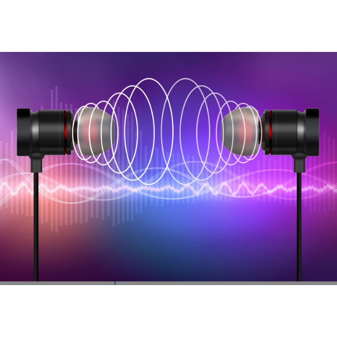 Tai Nghe Bluetooth 5.0 Đeo cổ thể thao không dây dạng đeo cổ thoải mái chất lượng cao Có Mic dùng cho Tất cả Điện thoại